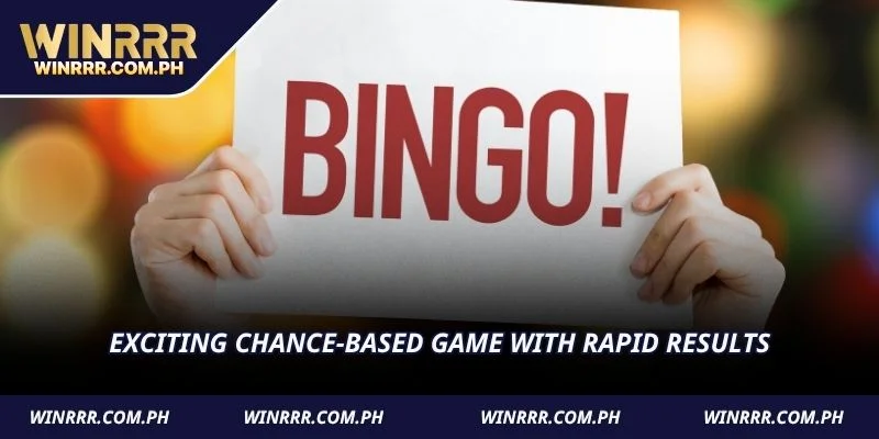 Exciting chance-based game with rapid results