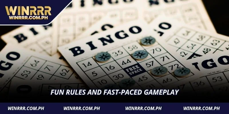 Fun rules and fast-paced gameplay