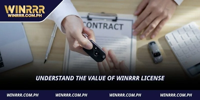 Understand the value of WINRRR License