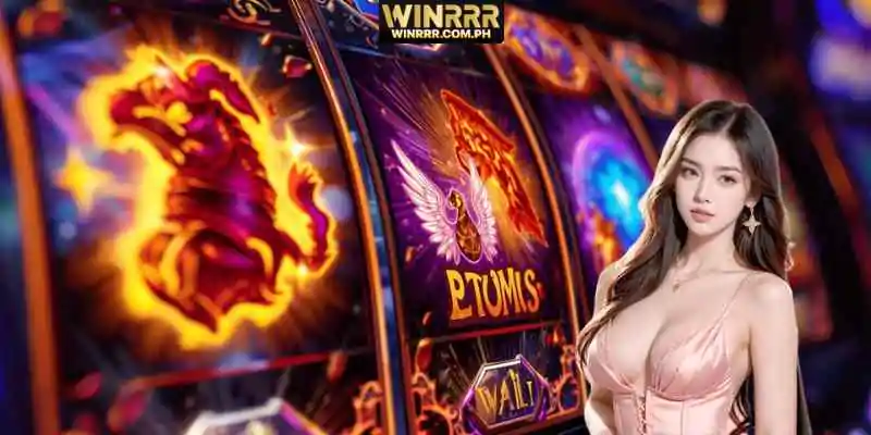 : High-definition slot reels with vibrant animations and bonus features.