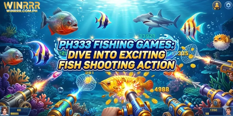 PH333 Fishing Games: Dive Into Exciting Fish Shooting Action.